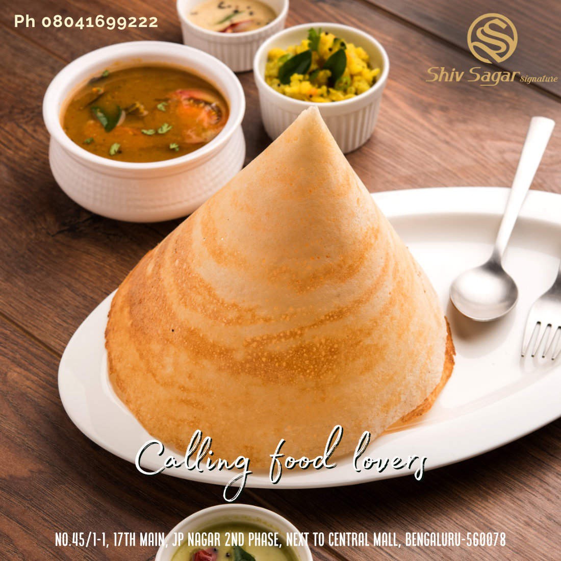 Delicious Social Media Posts for South Indian Restaurants Image 8